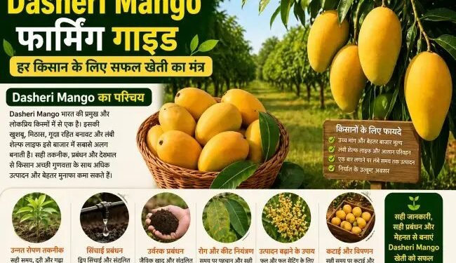 Dasheri Mango फार्मिंग गाइड हर किसान के लिए सफल खेती का मंत्र