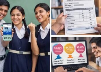 RBSE 10वीं रिजल्ट 2026 94.23% विद्यार्थी पास, लड़कियों ने फिर मारी बाजी