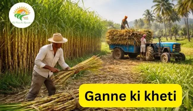 March में ganne ki kheti, 100 टन उत्पादन संभव