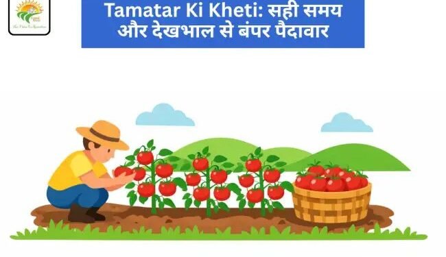 Tamatar Ki Kheti: सही समय और देखभाल से बंपर पैदावार