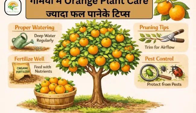 गर्मियों में Orange Plant Care: ज्यादा फल पाने के टिप्स (2026 गाइड)