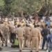 नोएडा में मजदूरों का उग्र प्रदर्शन: पथराव और आगजनी से हड़कंप, DGP ने दिए सख्त कार्रवाई के निर्देश