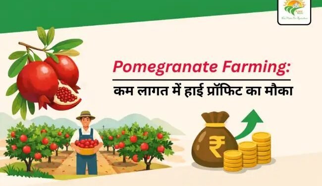 Pomegranate Farming: कम लागत में हाई प्रॉफिट का मौका