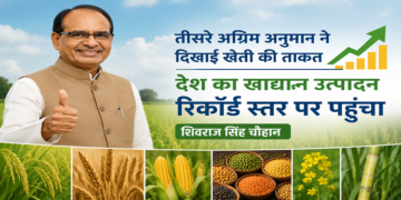 तीसरे अग्रिम अनुमान ने दिखाई खेती की ताकत, देश का खाद्यान्न उत्पादन रिकॉर्ड स्तर पर पहुंचा: शिवराज सिंह चौहान