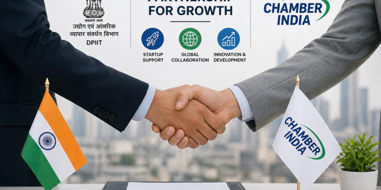 स्टार्टअप इकोसिस्टम को नई उड़ान, डीपीआईआईटी और चैंबर इंडिया के बीच अहम समझौता