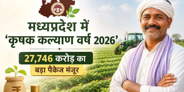 मध्यप्रदेश में ‘कृषक कल्याण वर्ष 2026’ लागू, किसानों के लिए 27,746 करोड़ का बड़ा पैकेज मंजूर