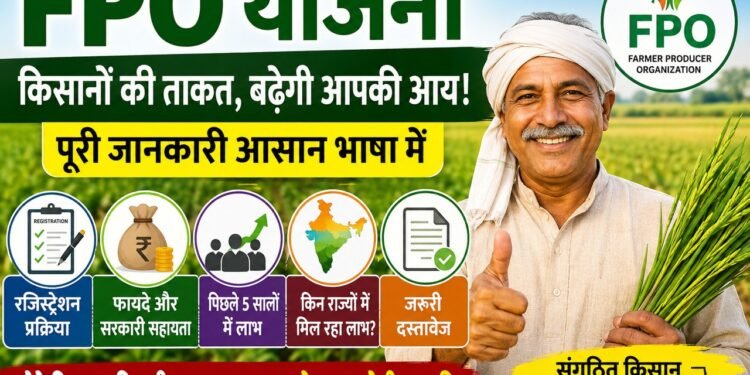 FPO Scheme India:एफपीओ (FPO) योजना: किसानों की ताकत बढ़ाने वाली बड़ी पहल