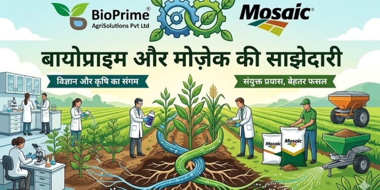 बायोप्राइम और मोज़ेक की साझेदारी से बदलेगी फर्टिलाइजर इंडस्ट्री की तस्वीर