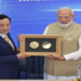 Narendra Modi Getting Award