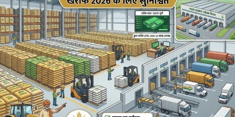 खरीफ 2026 के लिए पर्याप्त खाद भंडार, केंद्र सरकार ने किसानों को दिया भरोसा