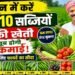 June Vegetable Farming