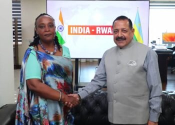 रवांडा ने डॉ. जितेंद्र सिंह को परमाणु ऊर्जा नवाचार शिखर सम्मेलन में किया आमंत्रित, भारत-रवांडा तकनीकी सहयोग पर हुई चर्चा