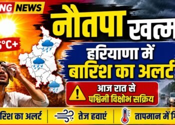 Haryana Rain Alert