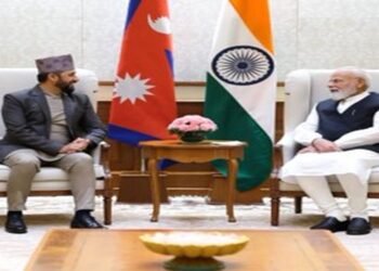 प्रधानमंत्री मोदी से मिले नेपाल की राष्ट्रीय स्वतंत्र पार्टी के अध्यक्ष रबी लामिछाने