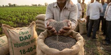 भारत में हर सीजन लाखों टन DAP कहां से आता है?