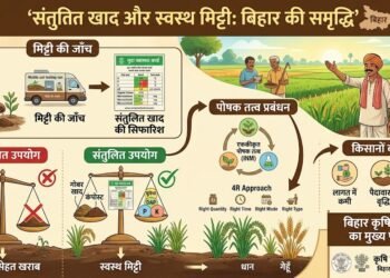 बिहार में संतुलित खाद उपयोग और मिट्टी की सेहत सुधारने पर फोकस