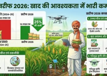 खरीफ 2026 के लिए खाद की जरूरत घटी, लेकिन सरकार ने बनाया रिकॉर्ड बफर स्टॉक