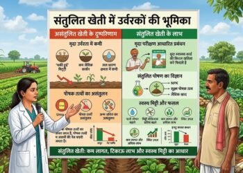 संतुलित खेती में उर्वरकों की भूमिका: कम लागत, स्थिर उपज और टिकाऊ कृषि का आधार