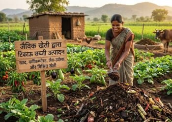 जैविक खादों के माध्यम से टिकाऊ सब्जी उत्पादन कैसे करें?