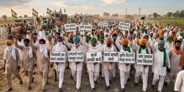 यूरिया संकट, बढ़ती लागत और व्यापार समझौतों के खिलाफ किसानों का बढ़ता आक्रोश