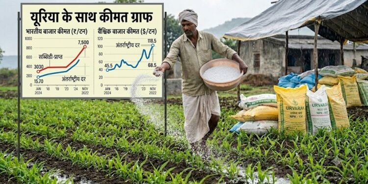 यूरिया की कीमतें दुनिया में गिर रहीं, फिर भी भारत में MRP क्यों नहीं बदलती?