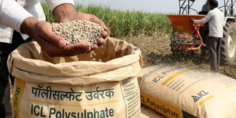 ICL और इंडिया पोटाश लिमिटेड के सहयोग से भारत को 5 वर्षों तक मिलेगी 10 लाख मीट्रिक टन पॉलीसल्फेट की सप्लाई
