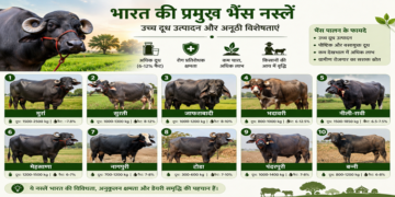 भारत की प्रमुख भैंस नस्लें: डेयरी विकास और ग्रामीण अर्थव्यवस्था की मजबूत आधारशिला