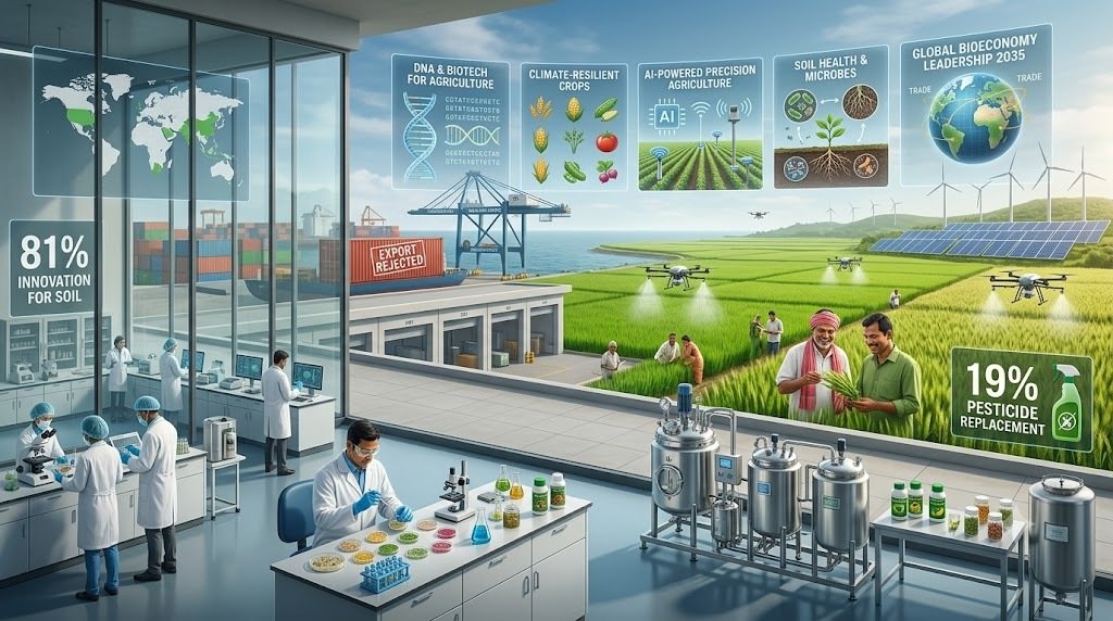 नीति आयोग के नए Bioeconomy Roadmap
