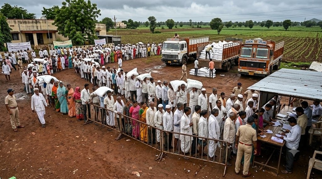 यूरिया वितरण