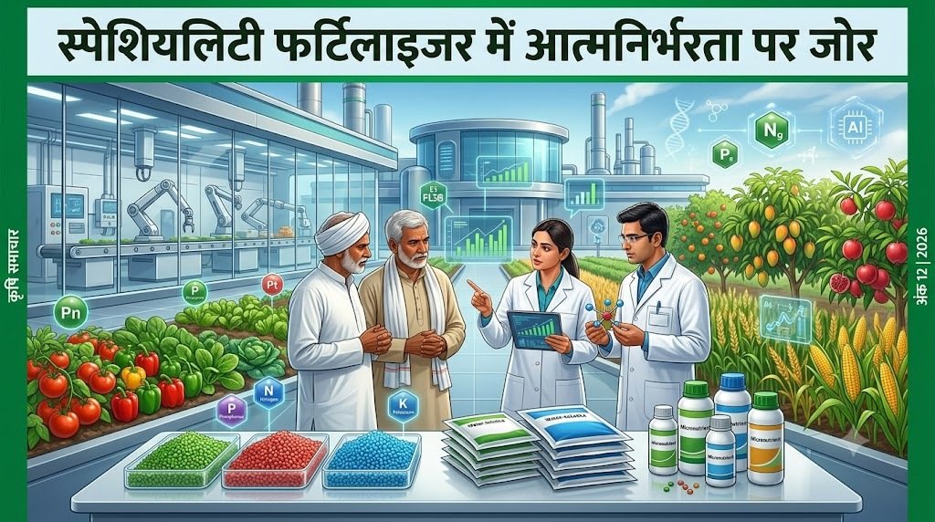 स्पेशियलिटी फर्टिलाइजर में आत्मनिर्भर बनेगा भारत