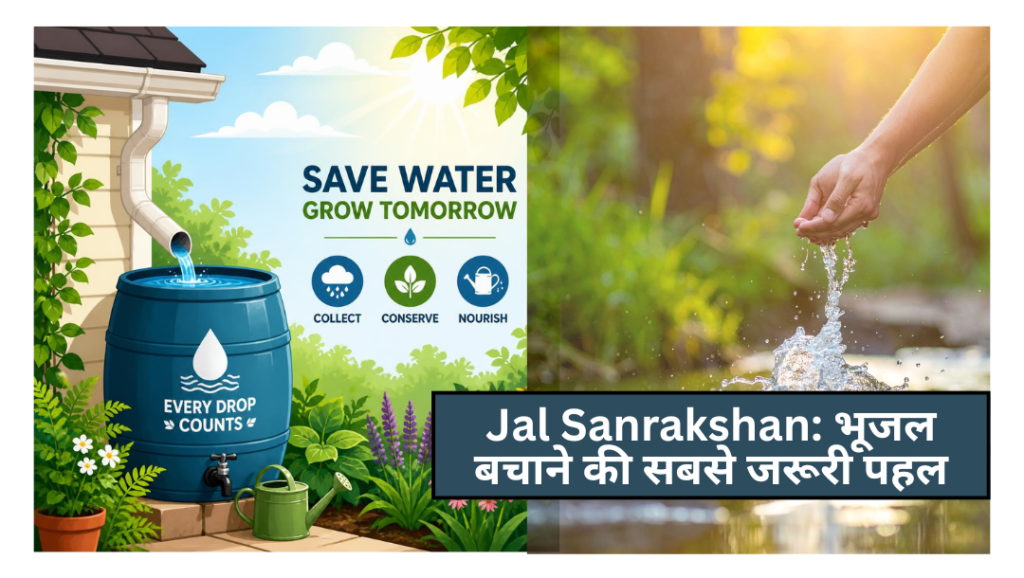 Jal Sanrakshan: भूजल बचाने की सबसे जरूरी पहल