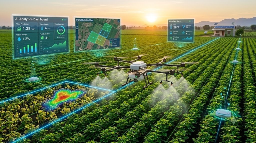 Precision Agriculture आधुनिक कृषि प्रणाली