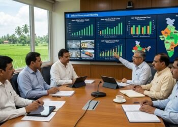 उर्वरक वितरण की निगरानी