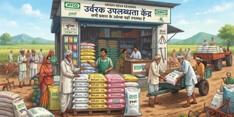 उर्वरकों की उपलब्धता