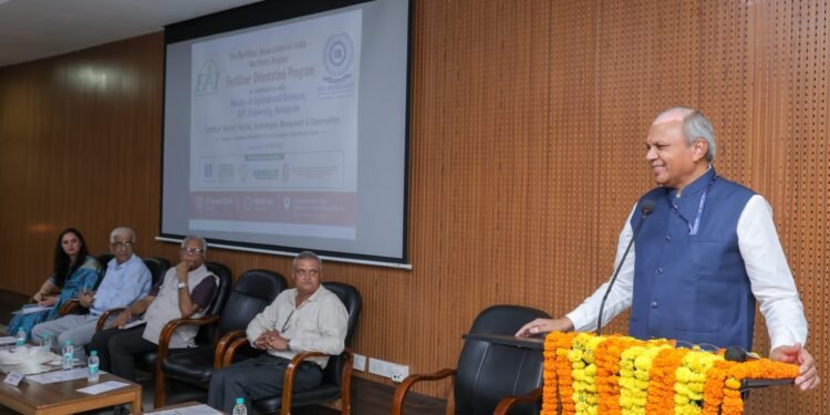 FAI_Director General_Fertiliser Orientation Program at SGT University