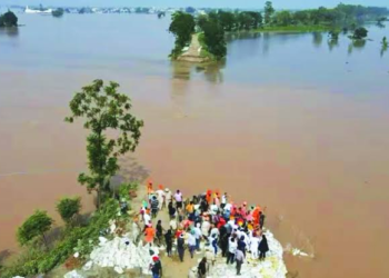 Ganga River Flood