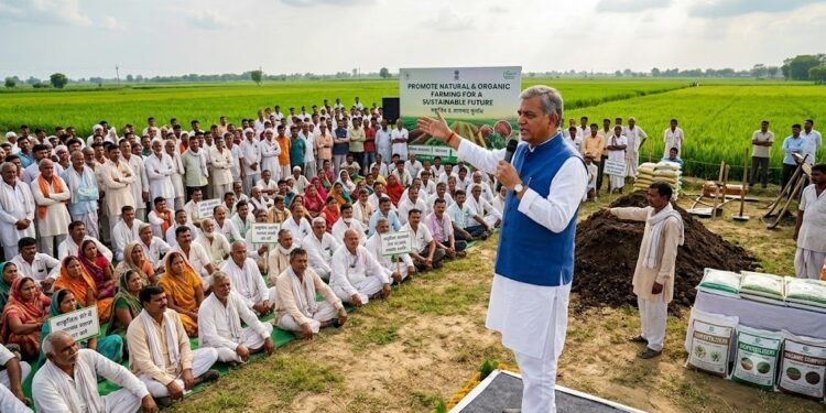 केंद्र का जोर प्राकृतिक और जैविक खेती पर