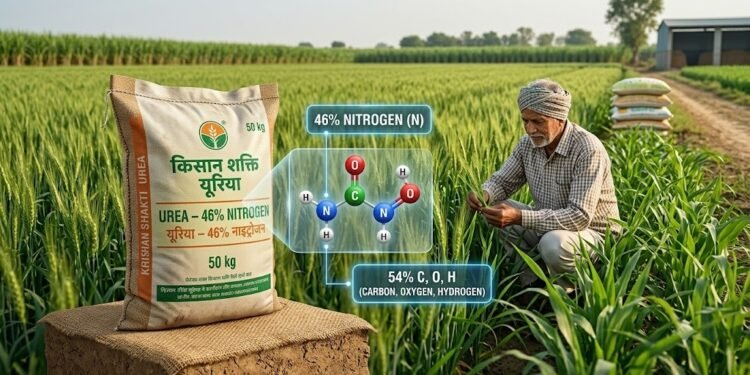यूरिया की बोरी में 46% ही नाइट्रोजन क्यों होता है