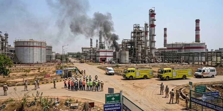 रामागुंडम फर्टिलाइजर्स प्लांट में ब्लास्ट के बाद यूरिया उत्पादन प्रभावित