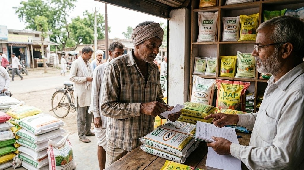 खाद की कालाबाजारी से किसानों को बचने की सलाह