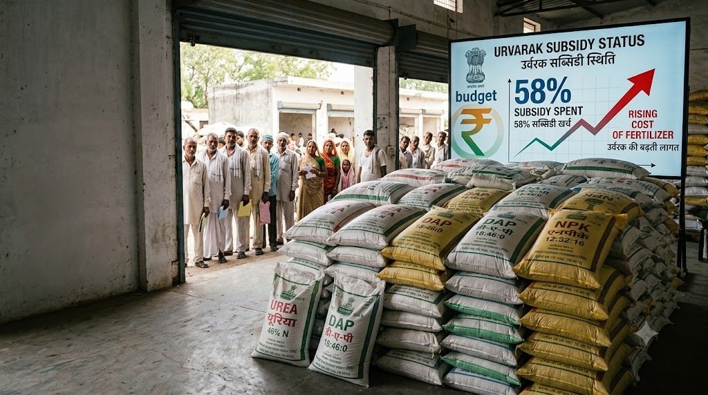 भारत में उर्वरक सब्सिडी बजट पर बढ़ता दबाव