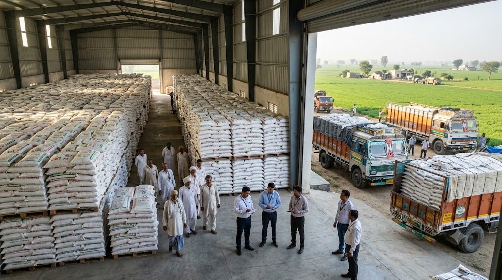 रबी 2026-27 में 1.70 करोड़ टन खाद का स्टॉक