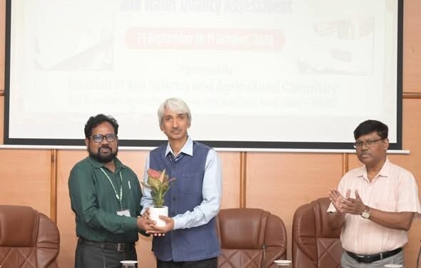 Soil Testing at ICAR-IARI,