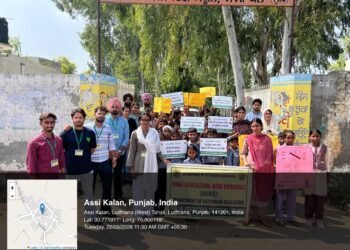 Voice raised against drug abuse, awareness rally on stubble burning and environmental protection