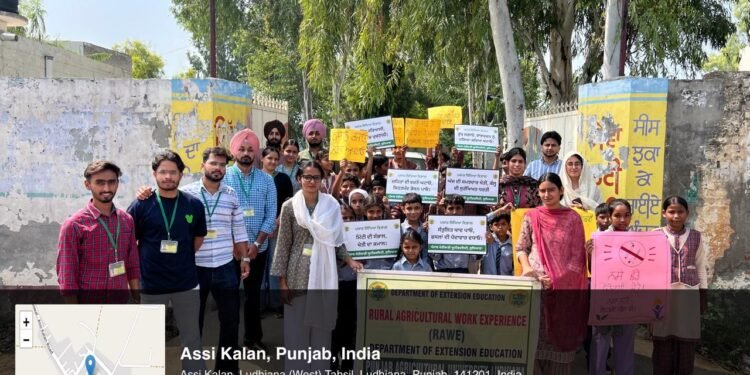 Voice raised against drug abuse, awareness rally on stubble burning and environmental protection