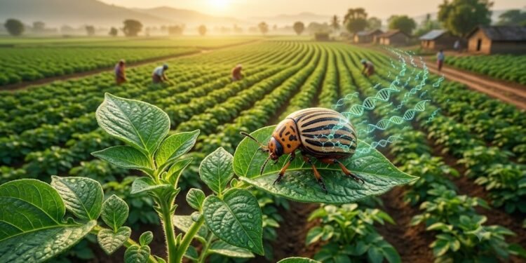 RNAi बायोपेस्टिसाइड से जीन साइलेंसिंग द्वारा कीट नियंत्रण