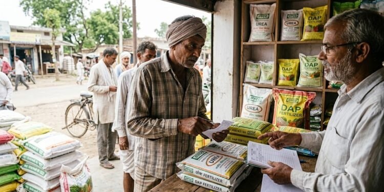 खाद की कालाबाजारी से किसानों को बचने की सलाह