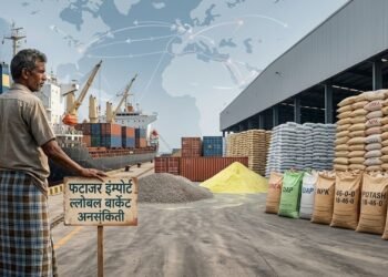 भारत में उर्वरक आयात और विदेशी कच्चे माल पर निर्भरता