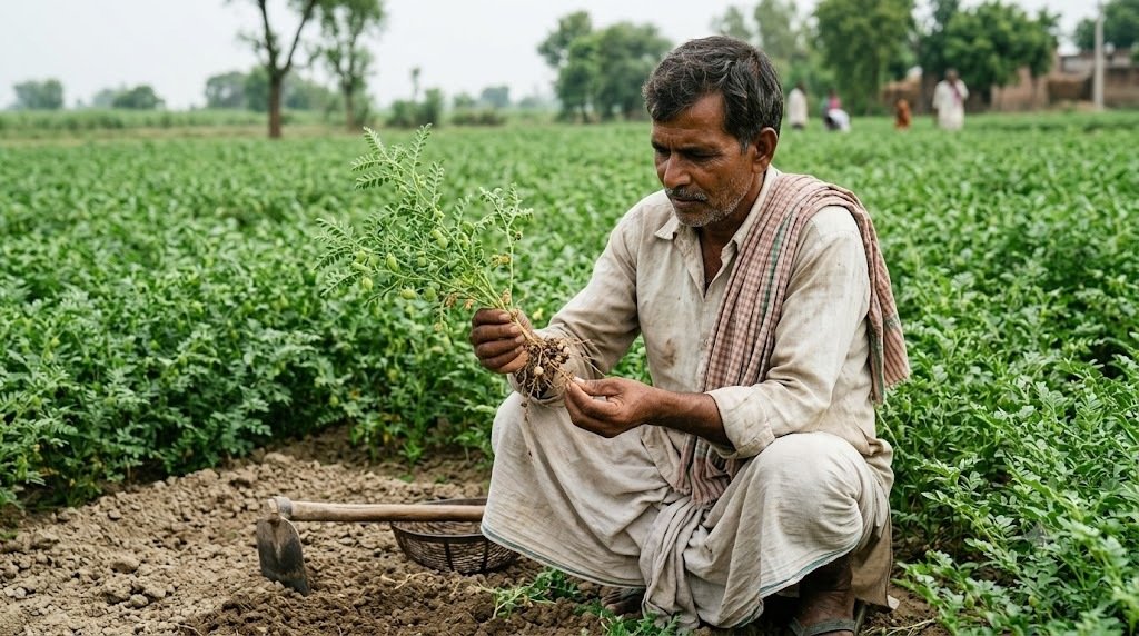 दलहनी फसलों में नाइट्रोजन खाद और बीज उपचार का महत्व