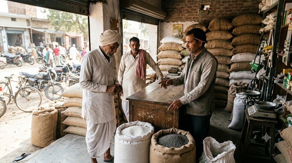 बिहार में गैर-सब्सिडी वाली खाद की बिक्री पर रोक और यूरिया डीएपी खरीदते किसान